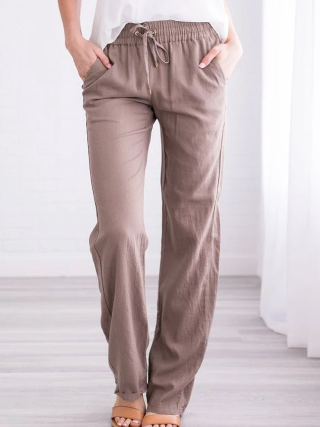 <tc>Pantalon Tonia marrón</tc>