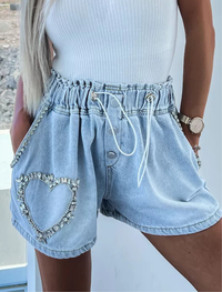 SHORTS MELYSA azul