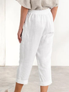 PANTALONES DE VERANO MIANA blanco