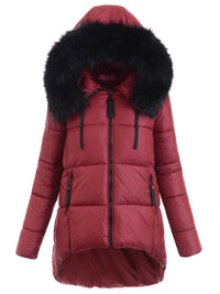 CHAQUETA DE INVIERNO DILYS rojo