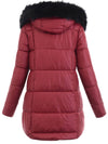 CHAQUETA DE INVIERNO DILYS rojo