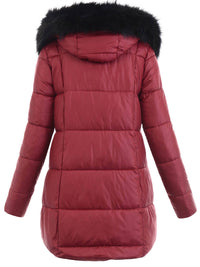 CHAQUETA DE INVIERNO DILYS rojo