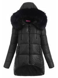 CHAQUETA DE INVIERNO DILYS negro