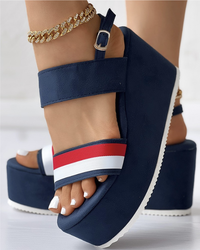 <tc>Sandalias TrevisS azul oscuro</tc>