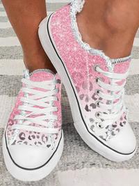 SNEAKERS TYRIANA rosa y blanco