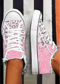 SNEAKERS TYRIANA rosa y blanco