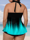 TANKINI EDITTA negro y azul