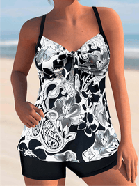 TANKINI OLABISI blanco y negro