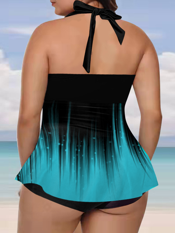 TANKINI DALYAN azul y negro